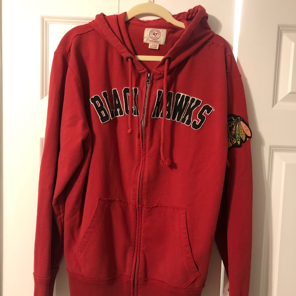 Forty seven Vintage women’s Blackhawks hoodie